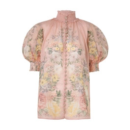 Waverly Short Sleeve Blouse | ZIMMERMANN (US, CA, EU, MENA)