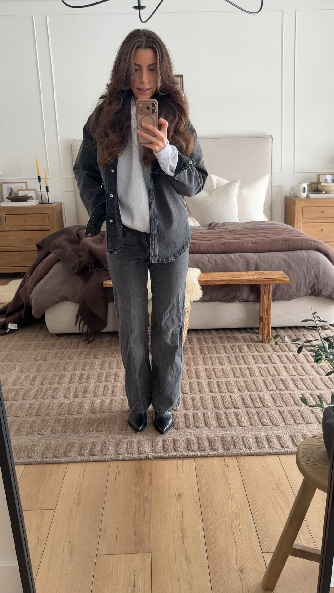 The coziest sweater ever (you know the one 🙃) soft, relaxed, and honestly a staple in my closet. I have it in every colour because once you find the sweater… you don’t overthink it.

Paired with my Dyanite jeans (the fit is so good, slightly relaxed but still flattering) and the matchy matchy denim jacket because I’ll never say no to a coordinated moment. Jacket was a Winners find, but I’m linking a really similar one.

And the shoes? Amazon find and I’m obsessed.

#LTKstyletip #LTKsale #LTKbeauty