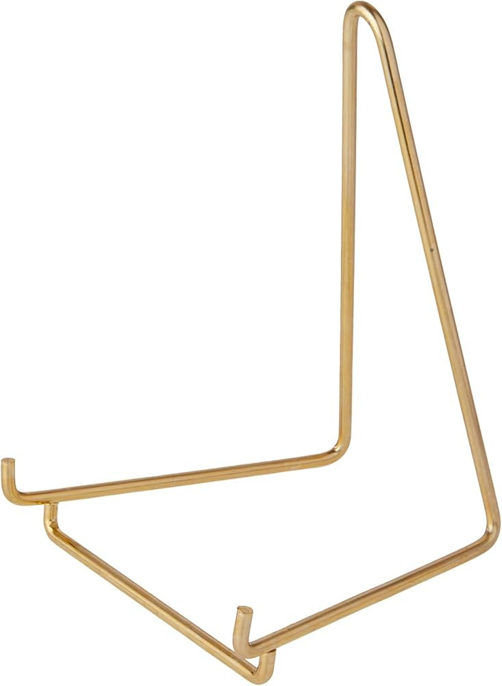 Bard's Gold-toned Wire Easel Stand, 6" H x 4" W x 4" D | Amazon (US)