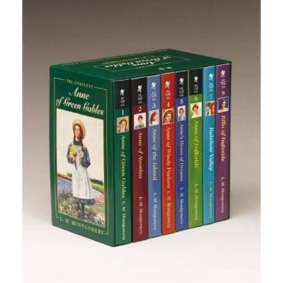 Anne of Green Gables, Complete 8-Book Box Set - by  L M Montgomery (Mixed Media Product) | Target