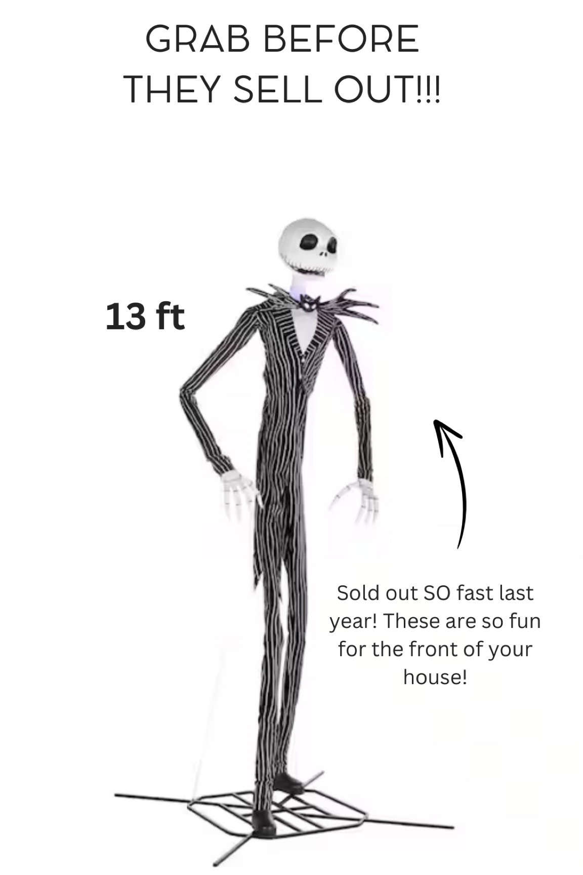 A fan favorite from last year!! Seriously so fun for the yard!! 13ft! 

#LTKSeasonal #LTKStyleTip #LTKHome