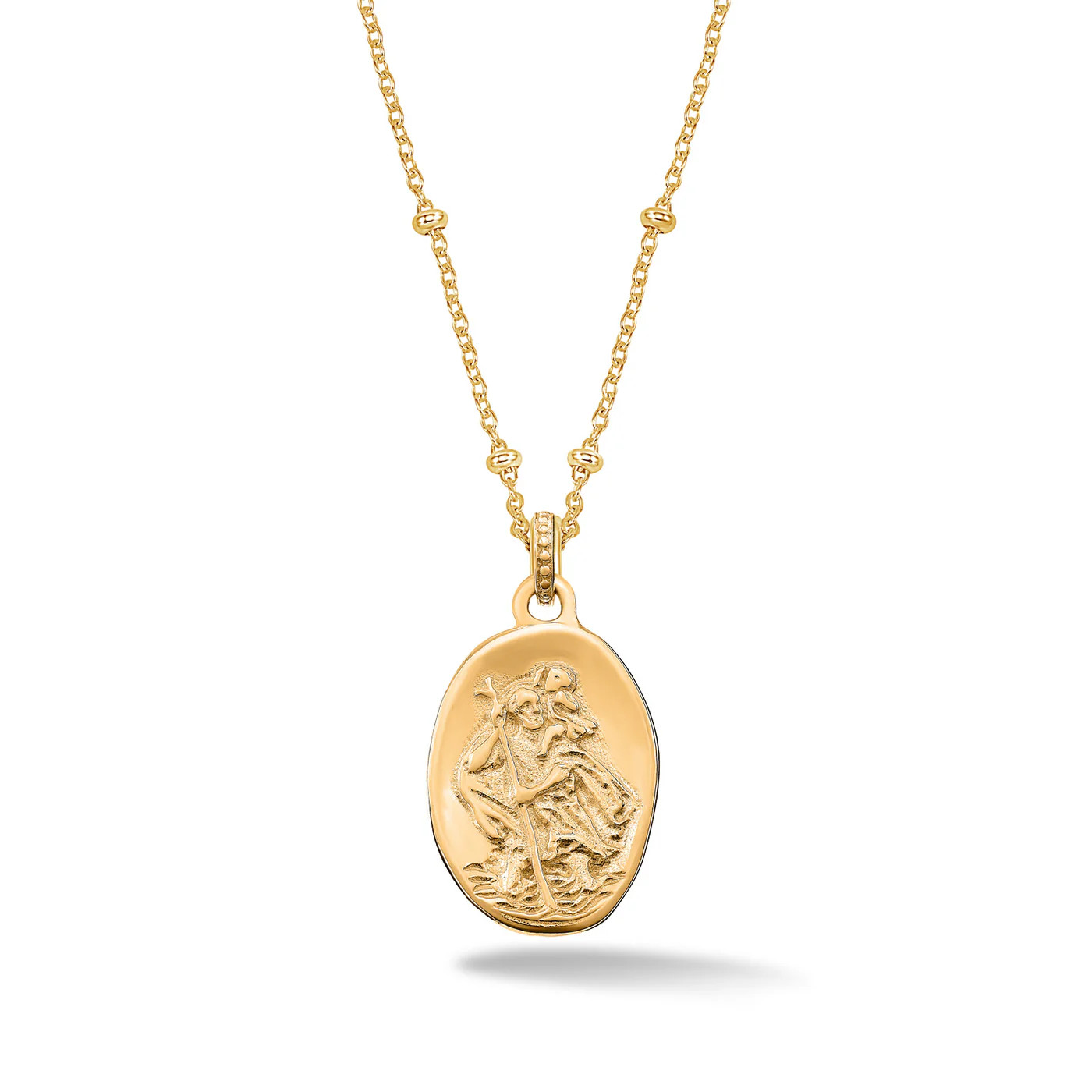 St. Christopher Talisman Necklace | Dower & Hall (Global)