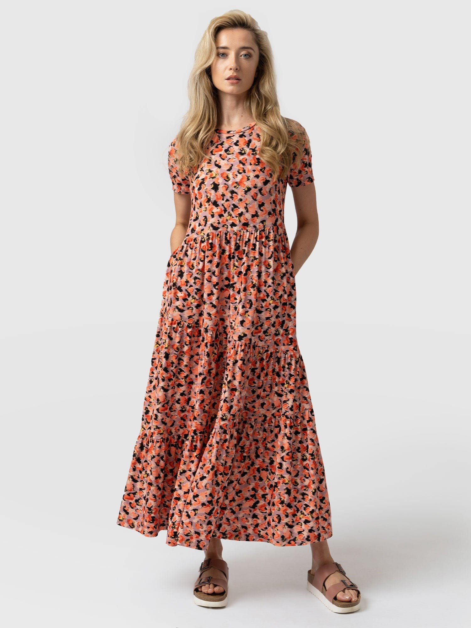 Greenwich Dress Asymmetric - Confetti Petal | Saint + Sofia (Global)