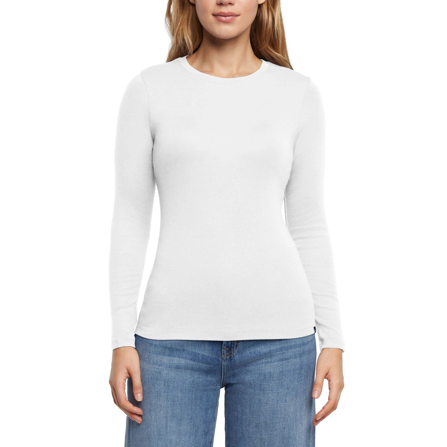 EDDIE BAUER WOMEN'S LONG SLEEVE TEE - WHITE XXL:- XXL, White - Online Only | Sam's Club