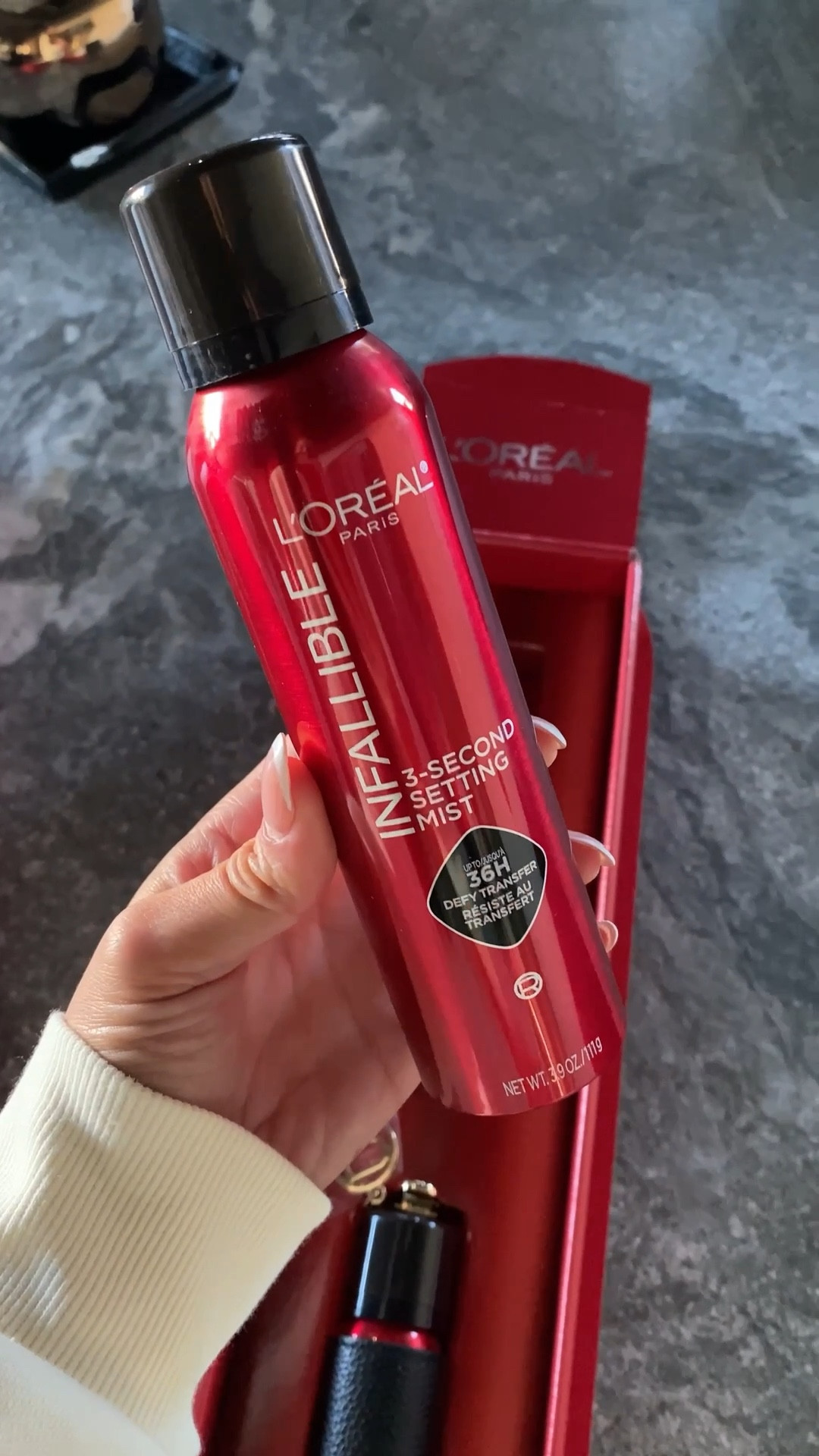 My favorite drug store setting spray (the L’Oréal infallible setting mist) is now available in a larger size!! Such a perfect stocking stuffer!!

#LTKHoliday #LTKGiftGuide #LTKBeauty