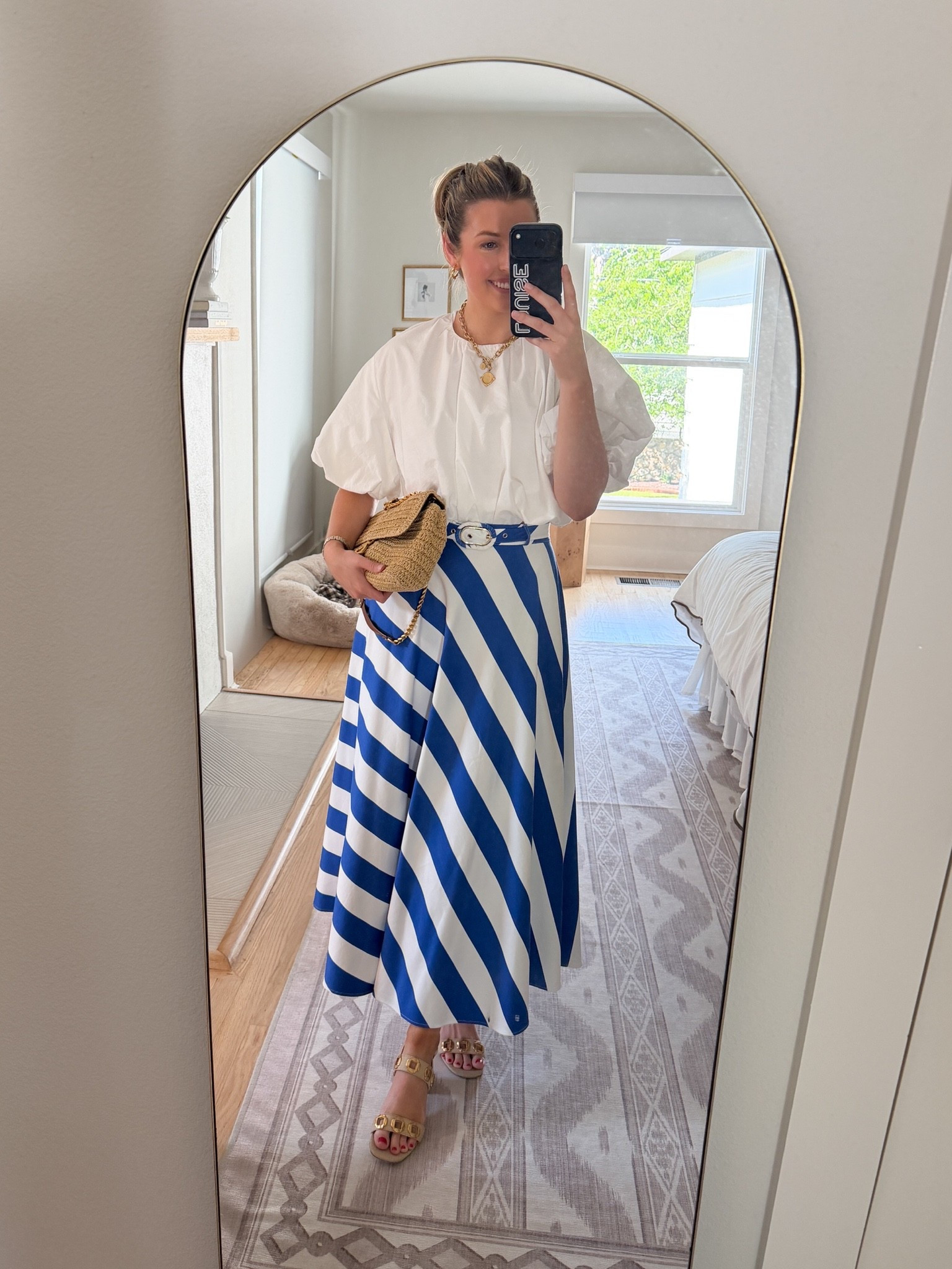 Outfit for church yesterday! Wearing an XS in top and S in skirt