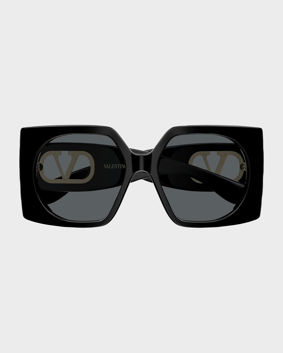 VLogo Signature 55mm Square Sunglasses | Neiman Marcus