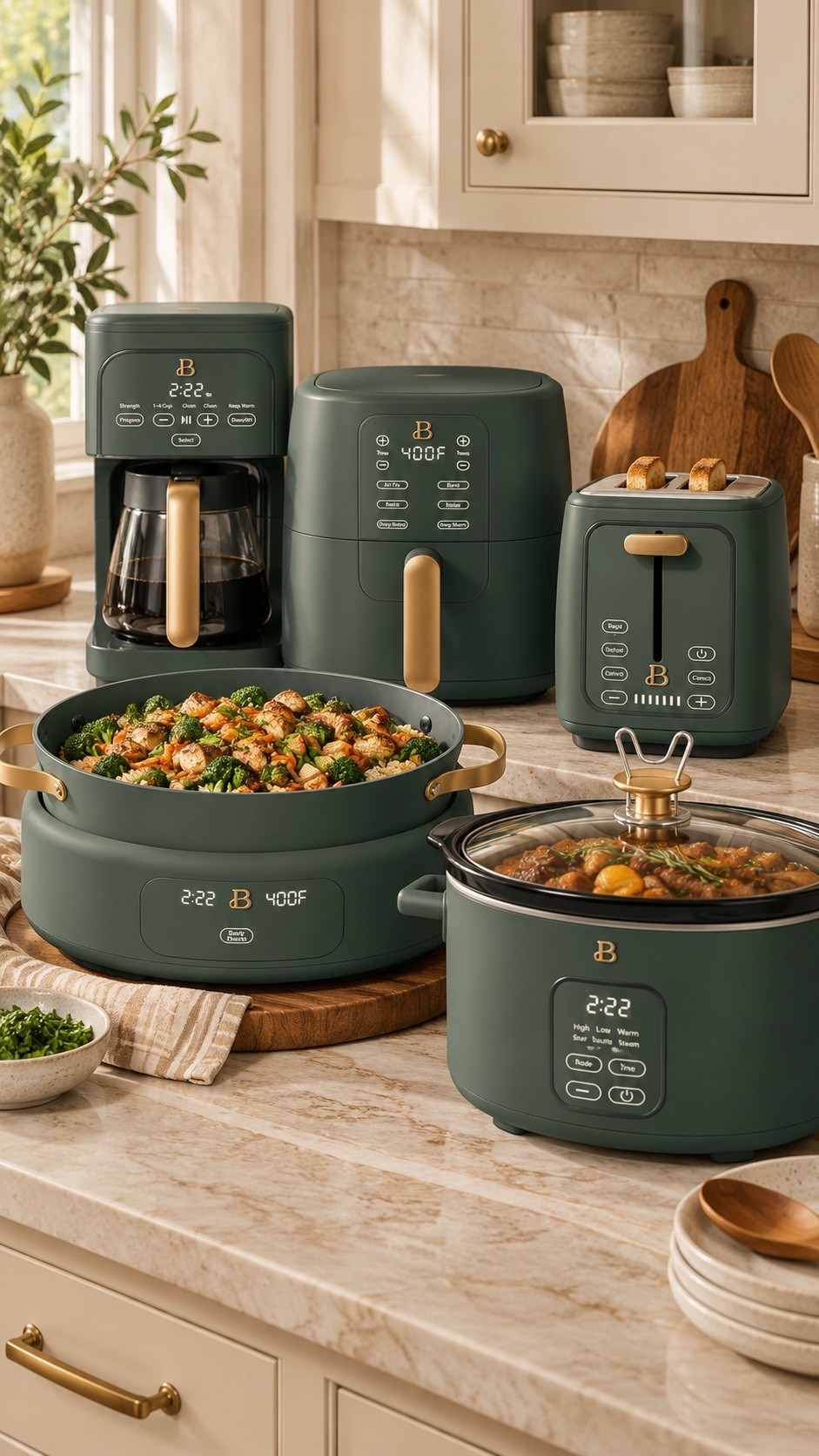 This entire beautiful green collection is on sale at Walmart!!