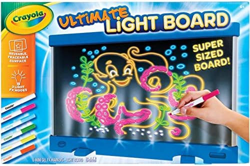 Crayola Ultimate Light Board Blue, Drawing Tablet, Toys & Gifts For Kids, Ages 6, 7, 8, 9 [Amazon... | Amazon (US)