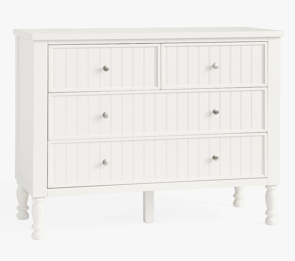 Catalina Beadboard 4-Drawer Dresser (45w x 19d") | Pottery Barn Kids