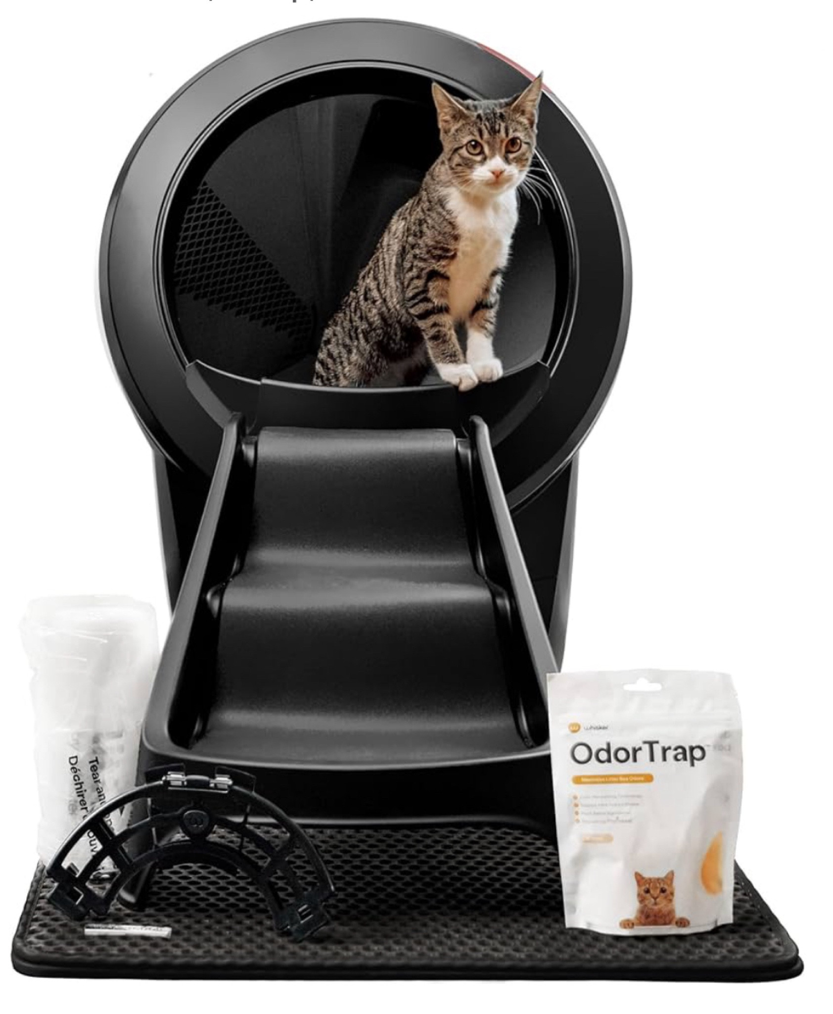 If you have a cat(s) you NEED this. I know it seems excessive but it has been life changing. 99% less mess and smell. Easy to clean. Obsessed with this litter box 😅#LTKGiftGuide

#LTKHome #LTKFamily