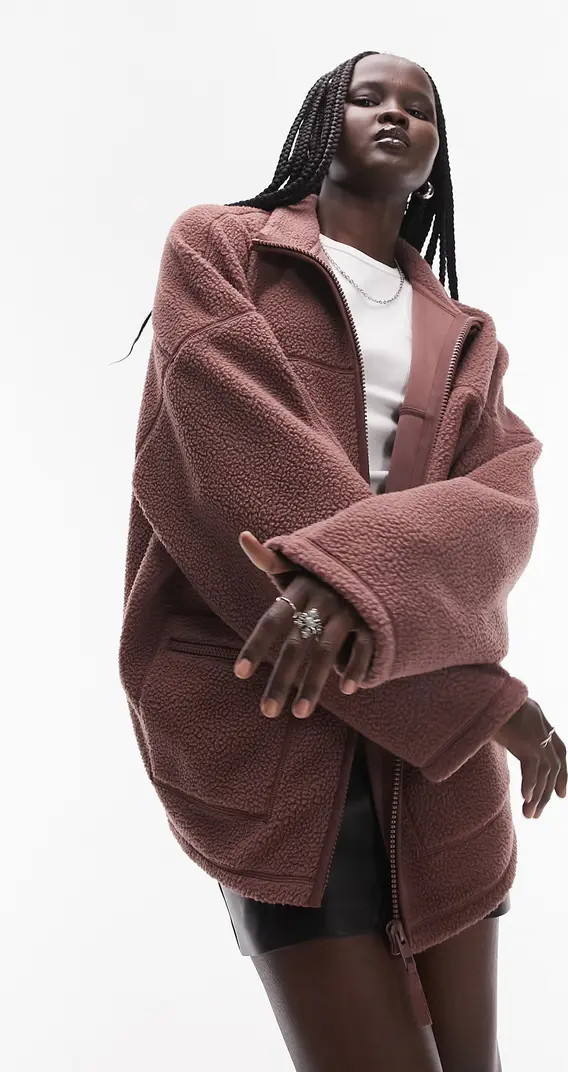 Zip Pocket Fleece Sweatshirt | Nordstrom