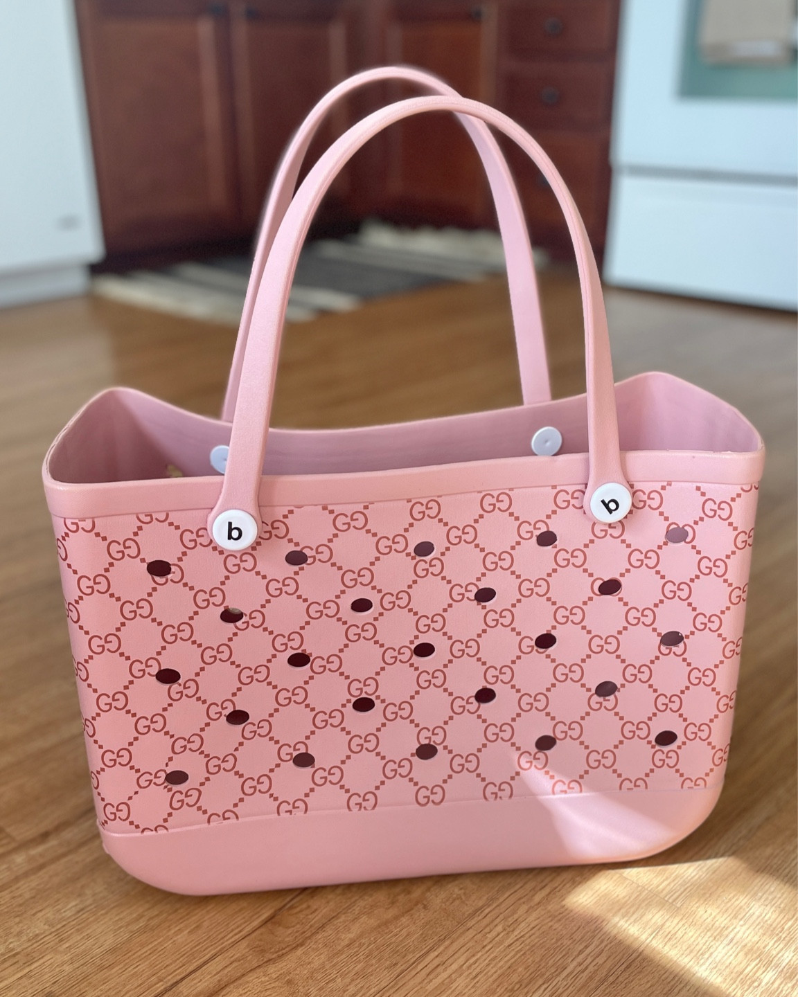 Gucci pattern Bogg Bag dupe DHGate 

#LTKSwim #LTKItBag