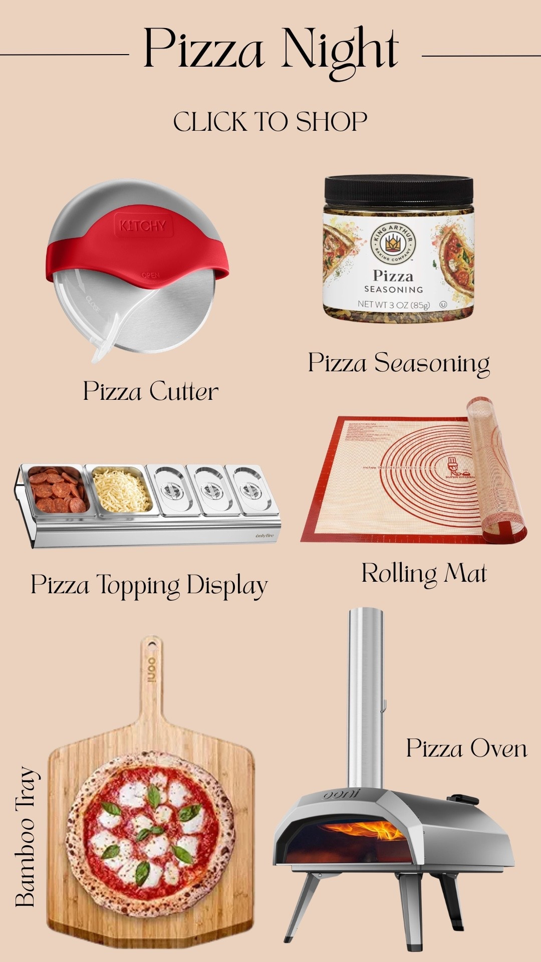 Pizza night just got an upgrade. 🍕 Sharing a few Amazon favorites that make homemade pizza nights easier, more fun, and even better.

Amazon finds, pizza night, kitchen favorites, home essentials, entertaining, family dinner

#LTKHome