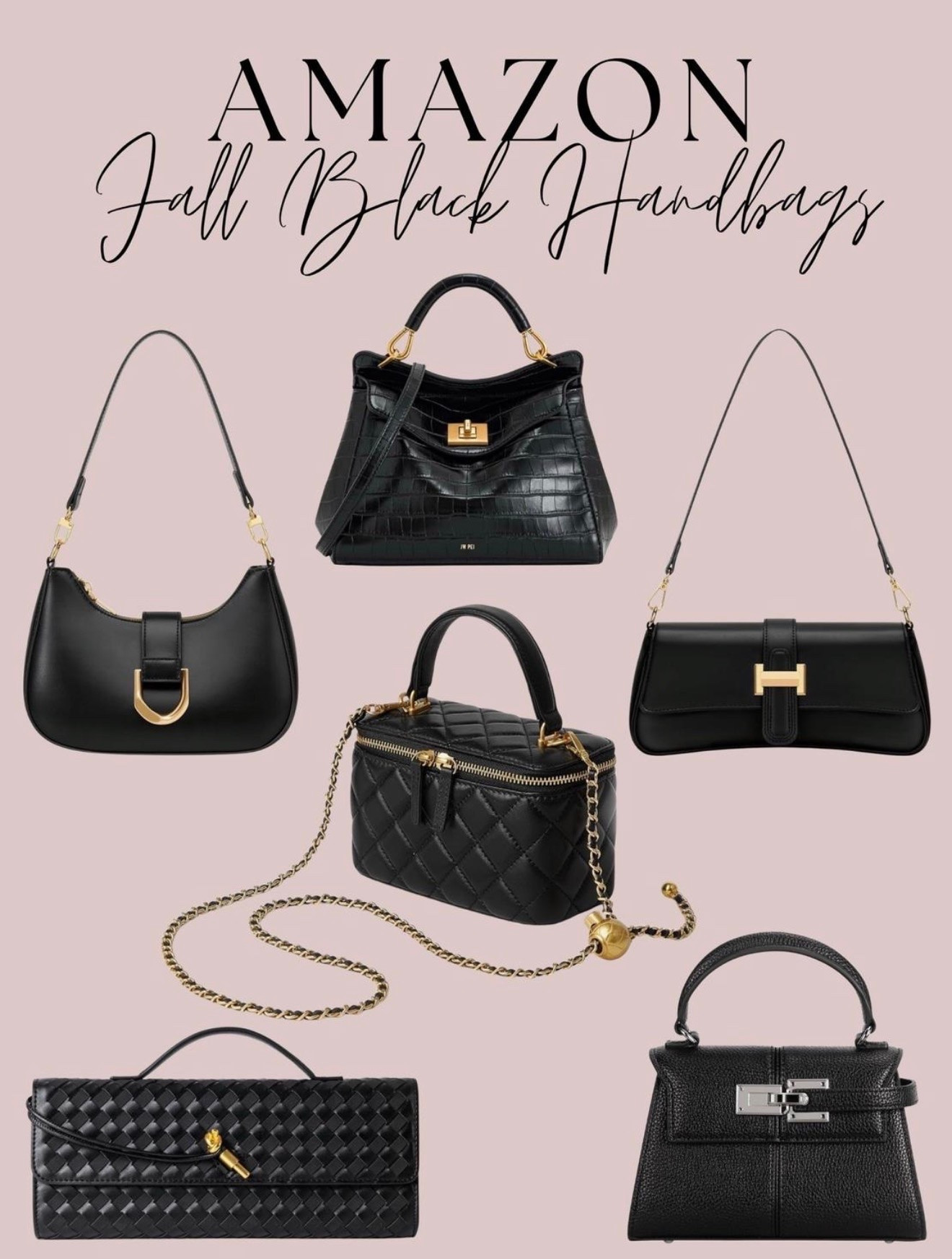 Amazon fall handbags, black handbags, fall bags, Amazon fall bags

#LTKSeasonal #LTKSaleAlert #LTKTravel