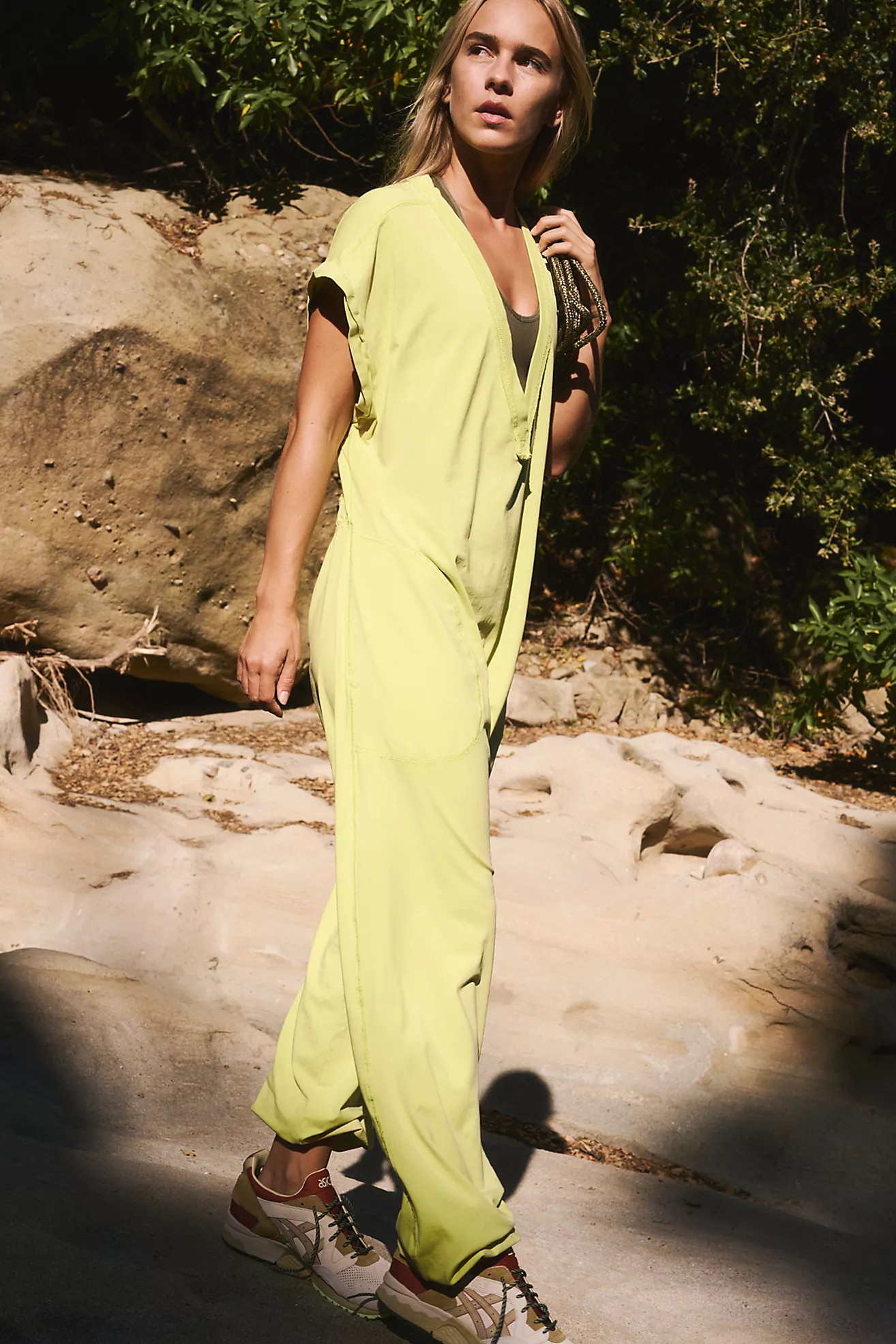 Hot Shot V-Neck Onesie | Free People (Global - UK&FR Excluded)