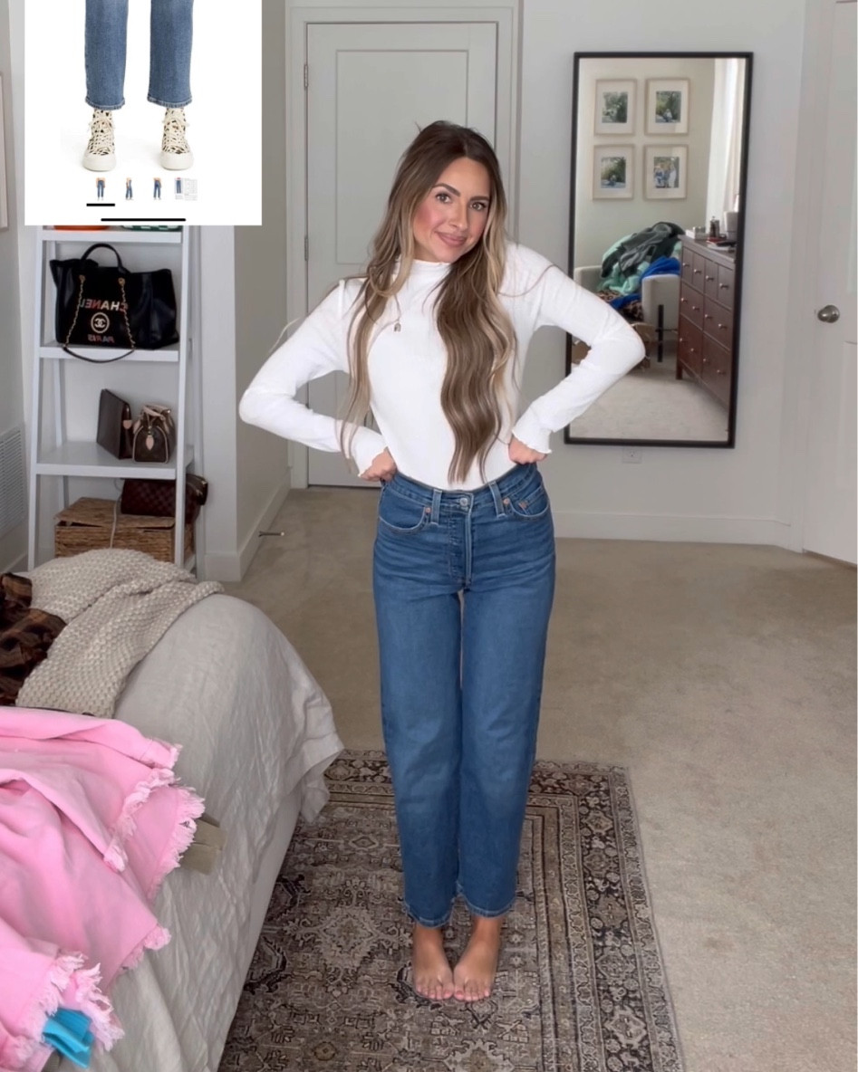 These jeans have stretch, you can easily size down! 5’4 110, size 24”!