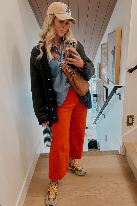 True to size in pants, wearing a 26, I also have 27, both fit great. I’m 5’6”
Levi top I have on small 
Necklace color assorted 

Code BROOKE20 for 20% off  apparel, accessories, and shoes *some exclusions 

Monday 5/6-Sunday 5/12
#anthropartner @anthropologie 