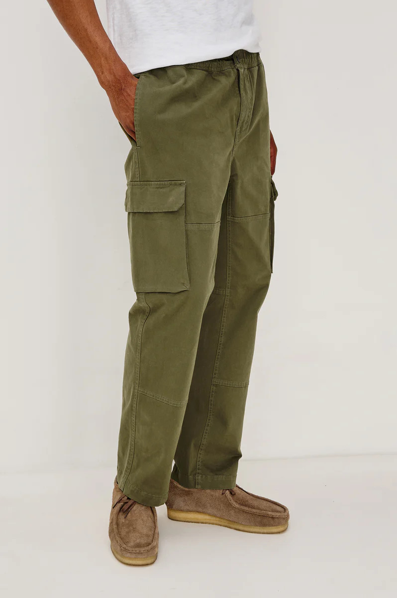 JAIDEN PANT - TRUE OLIVE | Rails
