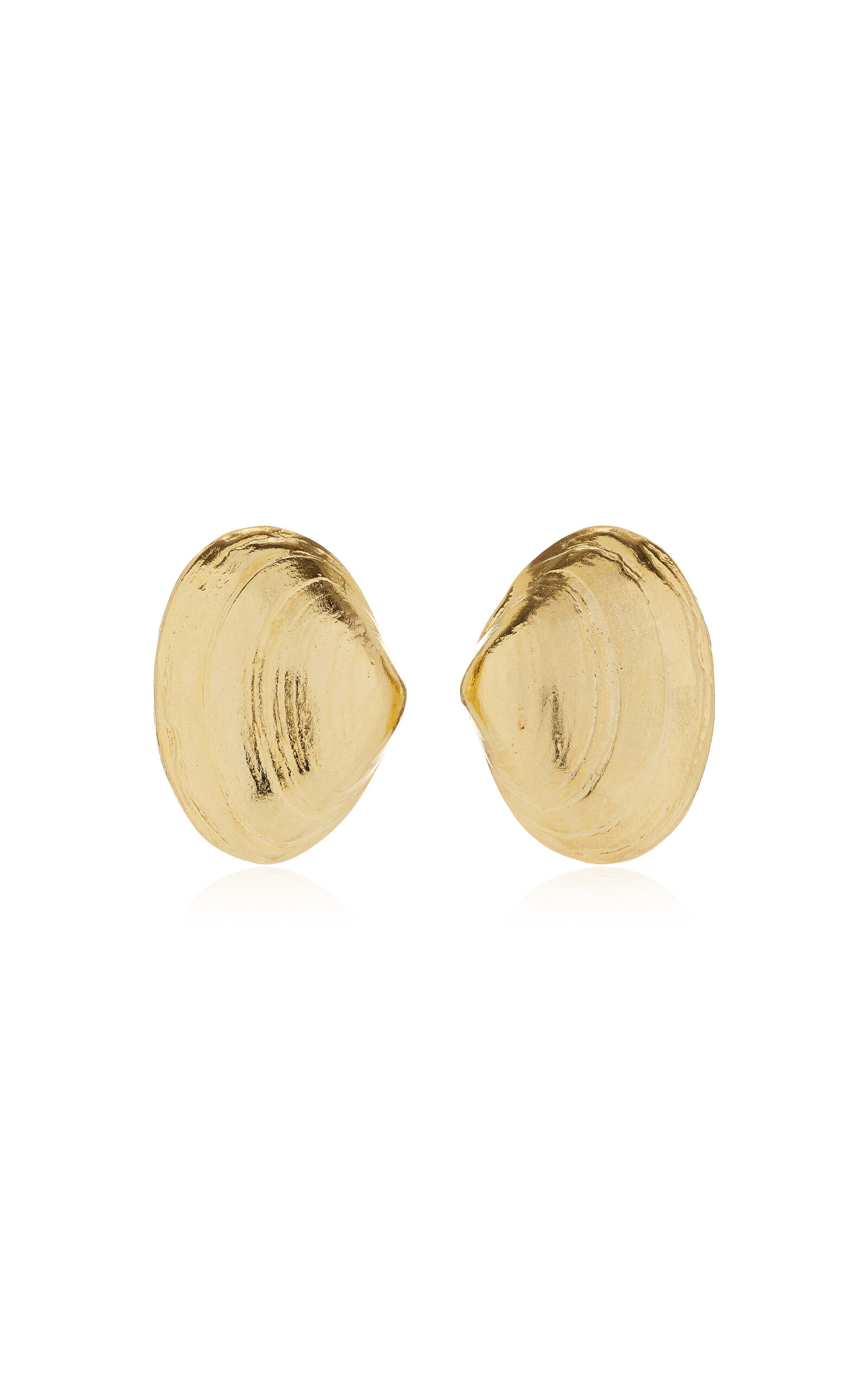 Exclusive 24K Gold-Plated Shell Earrings | Moda Operandi (Global)
