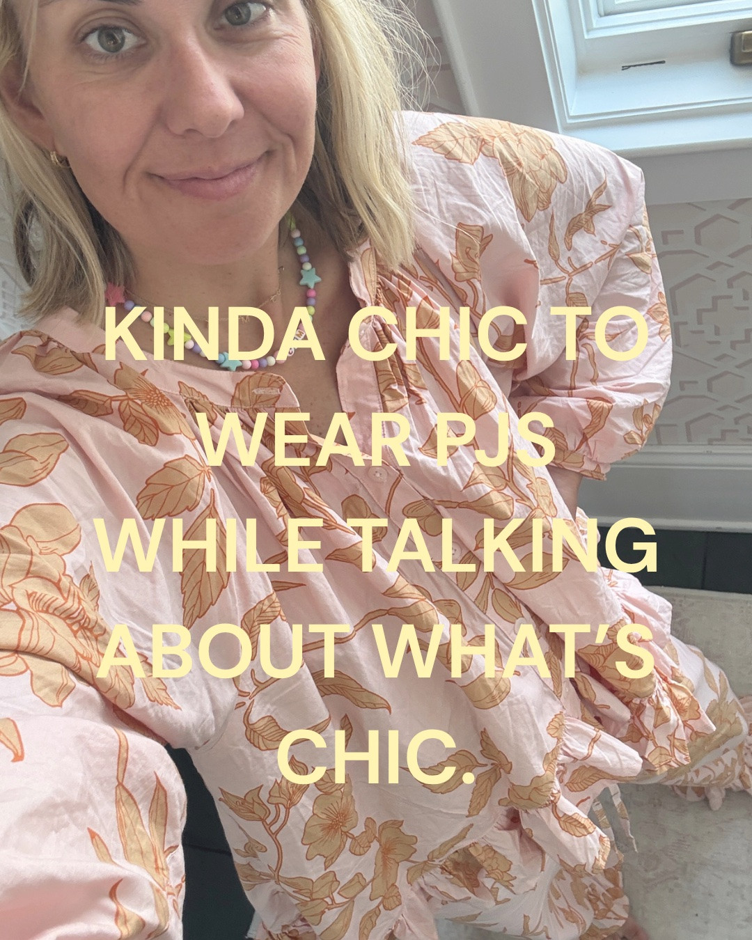 Kinda chic to wear pjs while talking about what’s chic! 
CODES:
Piyama - MIXANDMATCH10
Allie + Bess - Catherine20
Cleobella- CBMIX15

SIZING:
Pajamas - xs
Green Dress - xs 
Jumpsuit- small petite
Colettes & Jeans - 26P
Mabel blouse - xs
White Cropped blouse- small
Cleobella dress - small (for length)
Red Dress - 2
Denim Dress - xs
Quince Skirt - small 
Tnuck Pink Dress - xs
Rest of tops, Sweaters & Cardigans - all xs
