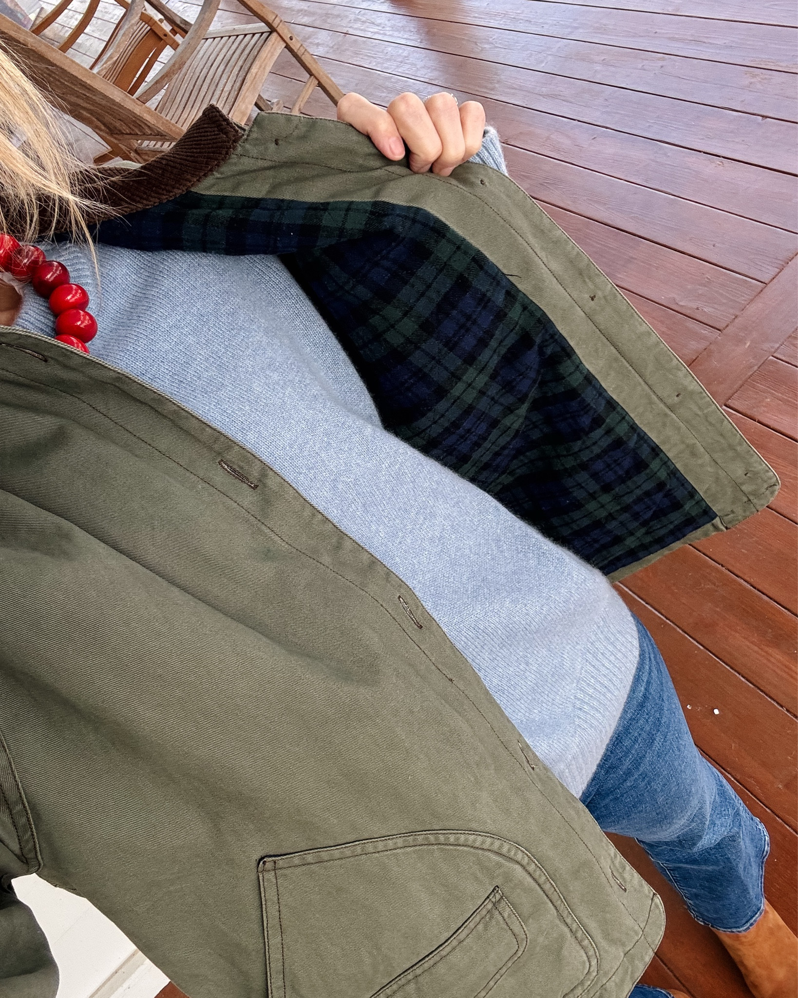 Jacket is from a new to me brand Rumored I can't wait to go back for more (also linked the fleece!), Bauble Bar Joan necklace (pairs perfectly with the charlotte too), Quince oversized cashmere sweater wearing my regular size small, Madewell vintage crop jeans true to size 50% off (closet fit with stretch, I'm 5'3") Madewell favorite white tee wearing a small, J.Crew boots true to size, Clare V Tote, eby underwear size up to medium xo, Claire

#LTKOver40 #LTKSeasonal #LTKootd