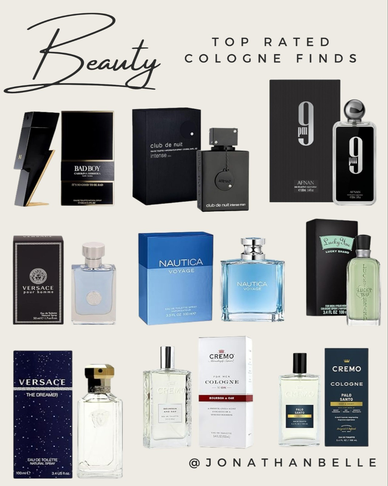 Elevate your scent game with my top-rated cologne finds! Discover the fragrances that are turning heads and leaving lasting impressions. From fresh and vibrant to rich and sophisticated, find your signature scent right here. Shop now on LTK!#topratedcologne #mensfragrance #colognecollection #luxurycologne #scentoftheday

#LTKStyleTip #LTKPets #LTKGiftGuide