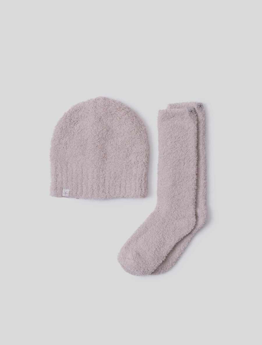 CozyChic® Beanie and Sock Set | Barefoot Dreams