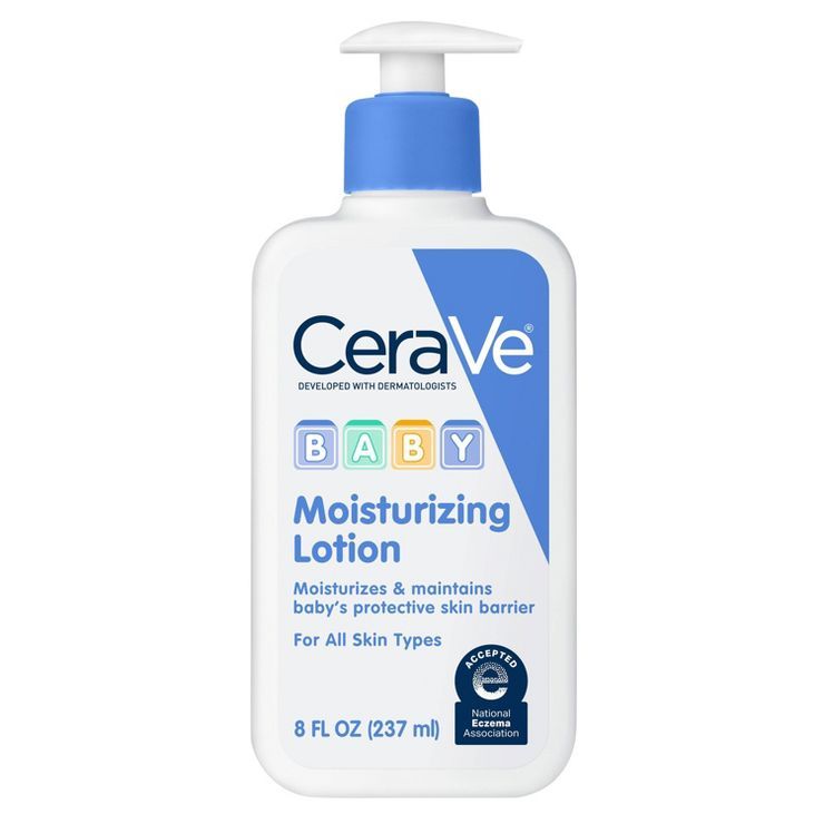 CeraVe Baby Body Gentle Moisturizing Body Lotion Fragrance-Free - 8oz | Target