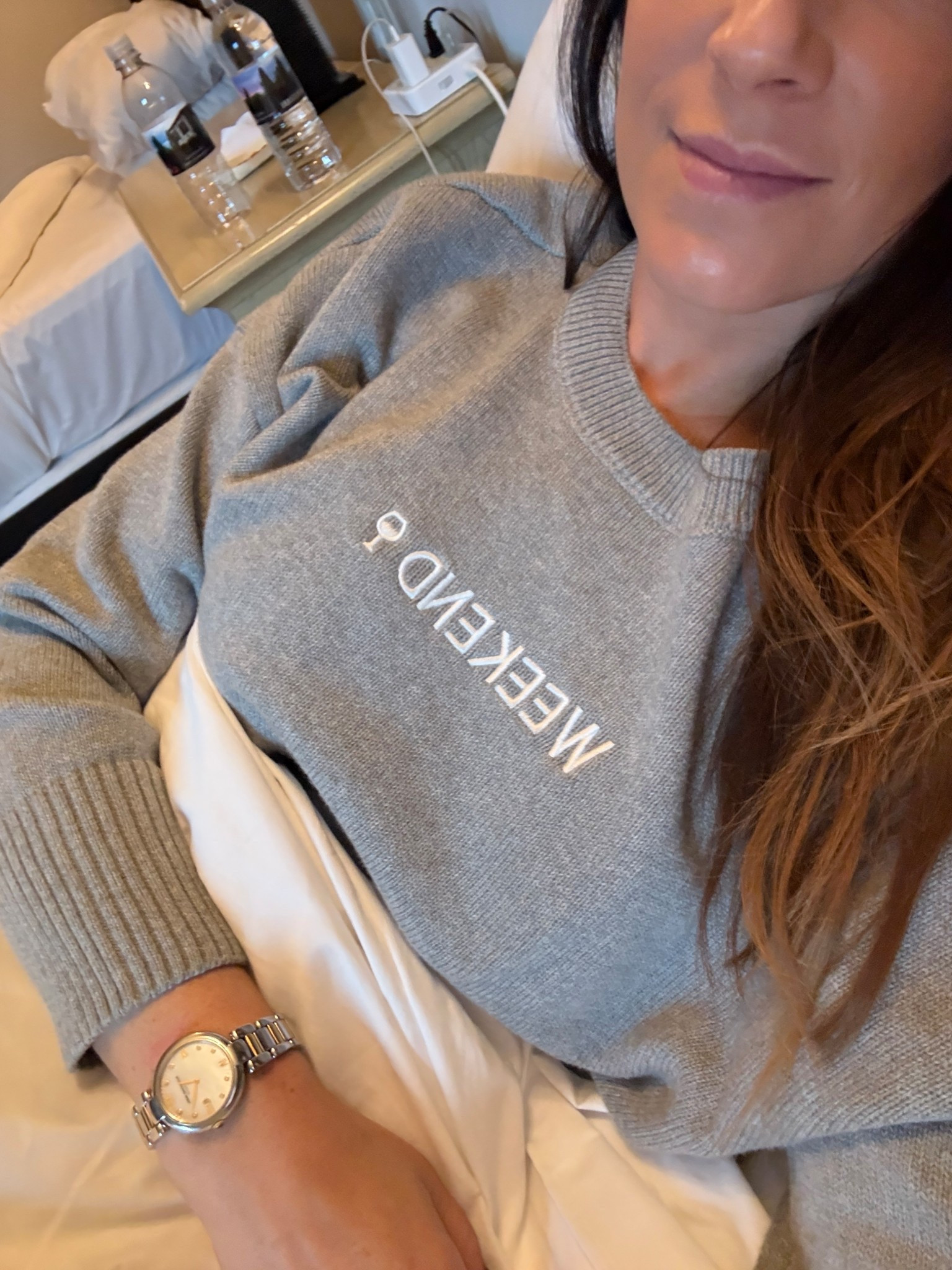 Cute Weekend 🍷 sweater for a great price ! 

#LTKFindsUnder50 #LTKdayinmylife