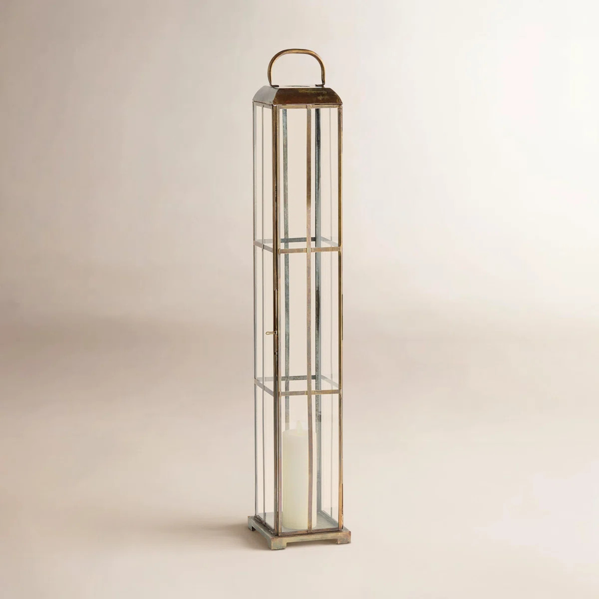 Castanon Iron Floor Lantern | Wayfair North America