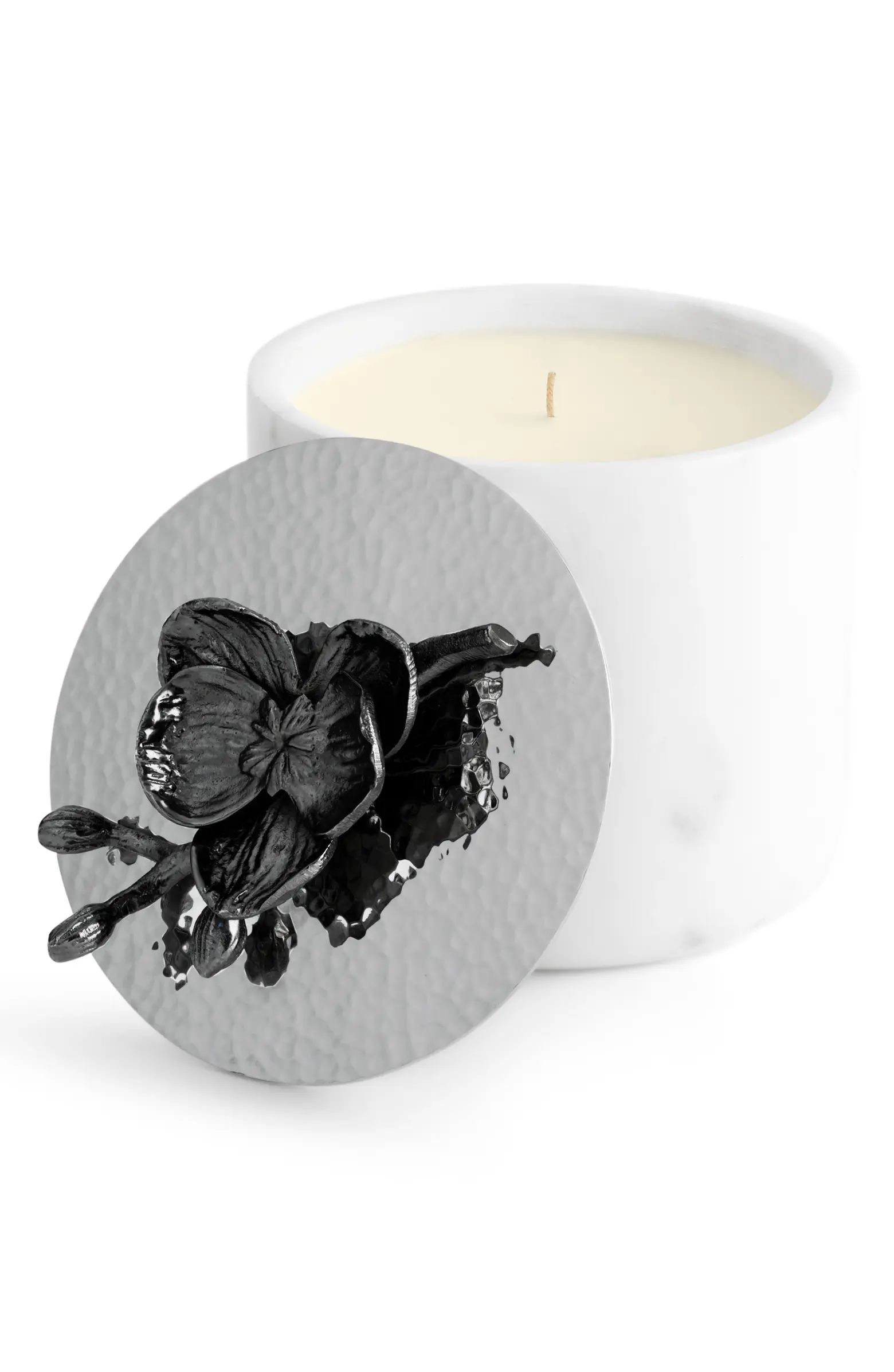 Michael Aram 8.8 oz. Black Orchid Marble Candle | Nordstromrack | Nordstrom Rack