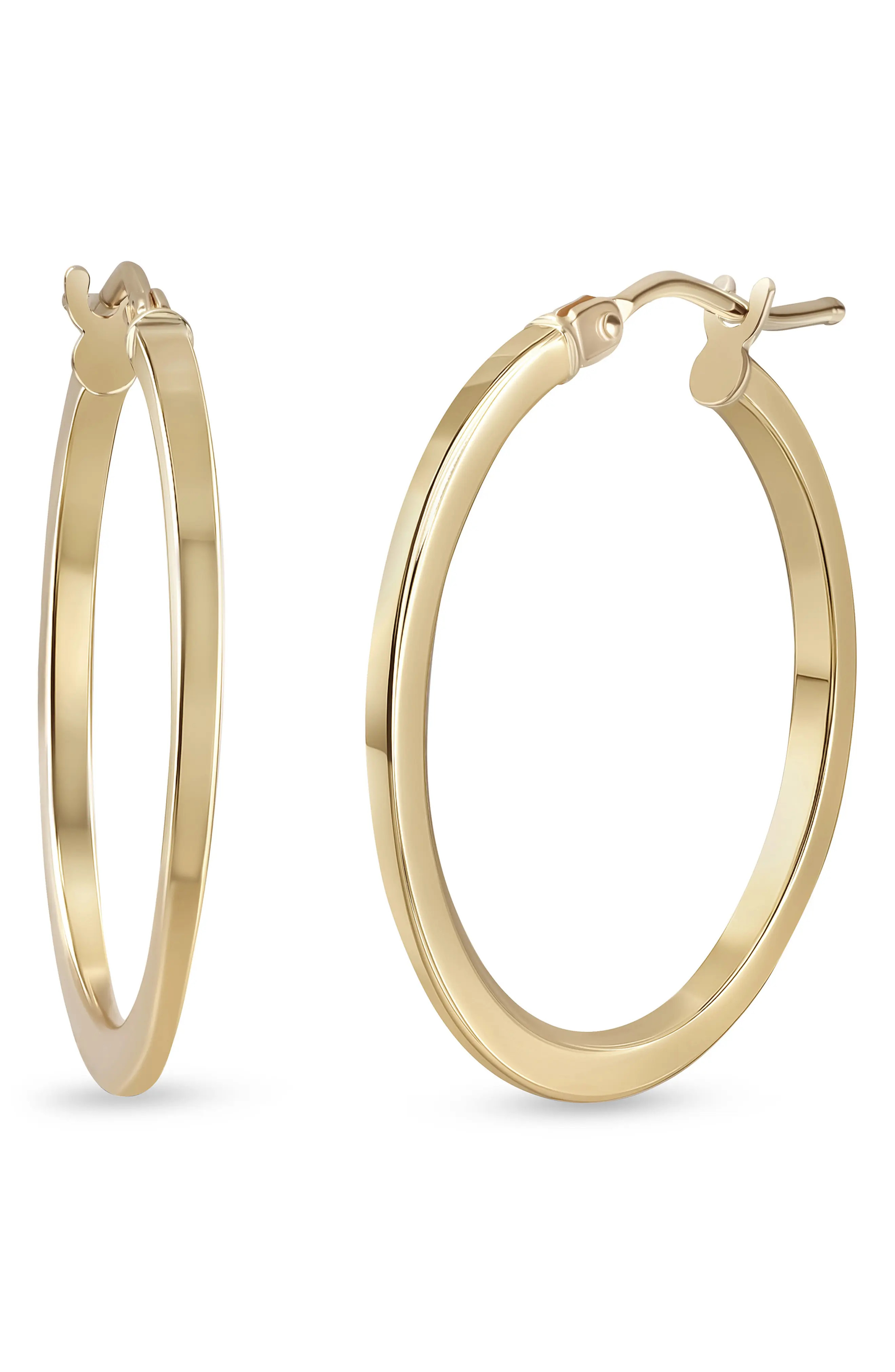 14K Gold Hoop Earrings (Online Trunk Show) (Women) | Nordstrom | Nordstrom