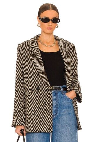 Fishbone Blazer
                    
                    ANINE BING | Revolve Clothing (Global)