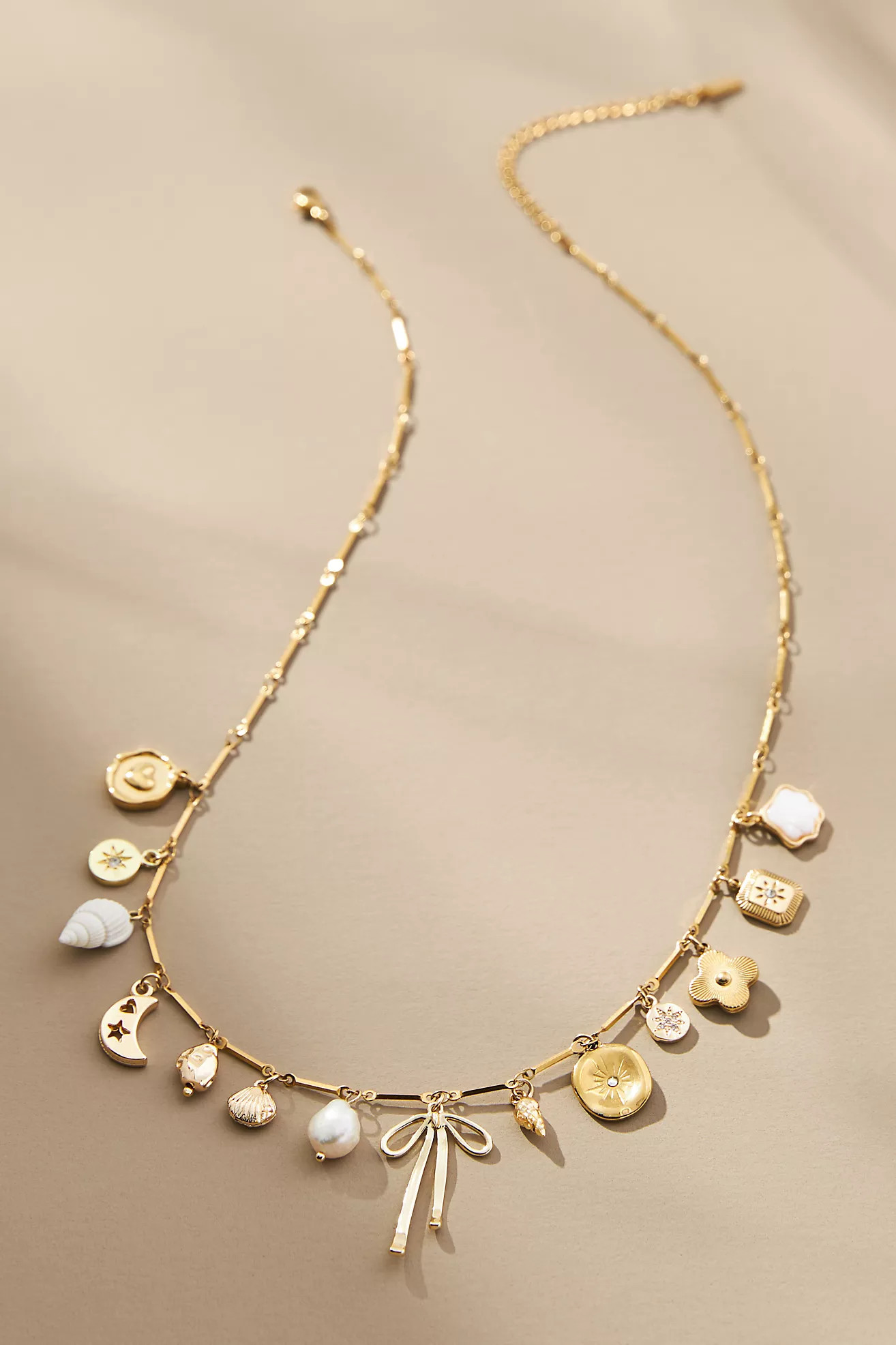 Casa Clare Lacey Charm Necklace | Anthropologie (US)