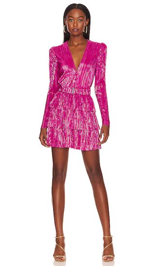 x REVOLVE Hermione Mini Dress in Very Berry | Revolve Clothing (Global)