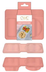 CWC 30PC 2 COMPARTMENT SNACK BOX Pink | Walmart (US)