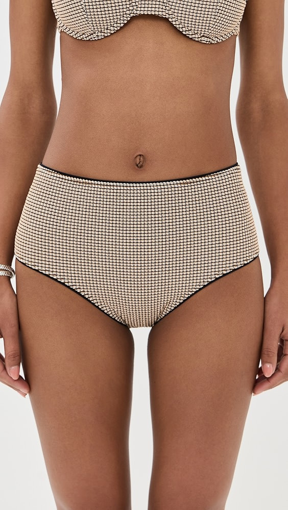 STAUD Devon High Rise Bikini Bottoms | Shopbop | Shopbop