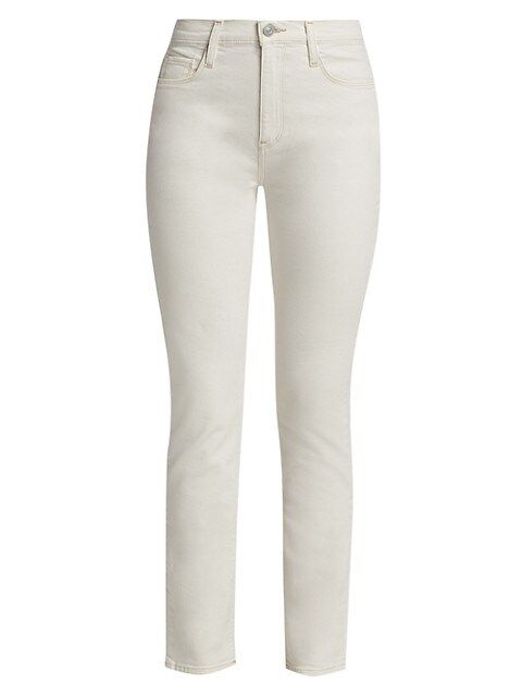 Holly High-Rise Straight-Leg Jeans | Saks Fifth Avenue