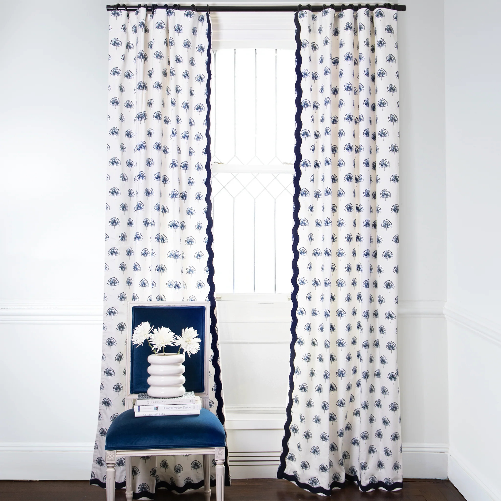 Penelope Midnight
                Custom Curtain | Pepper