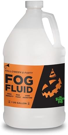 Froggy's Fog Halloween and Party Fog Fluid, High Output Long-Lasting Fog Juice for 400-1500 Watt ... | Amazon (US)