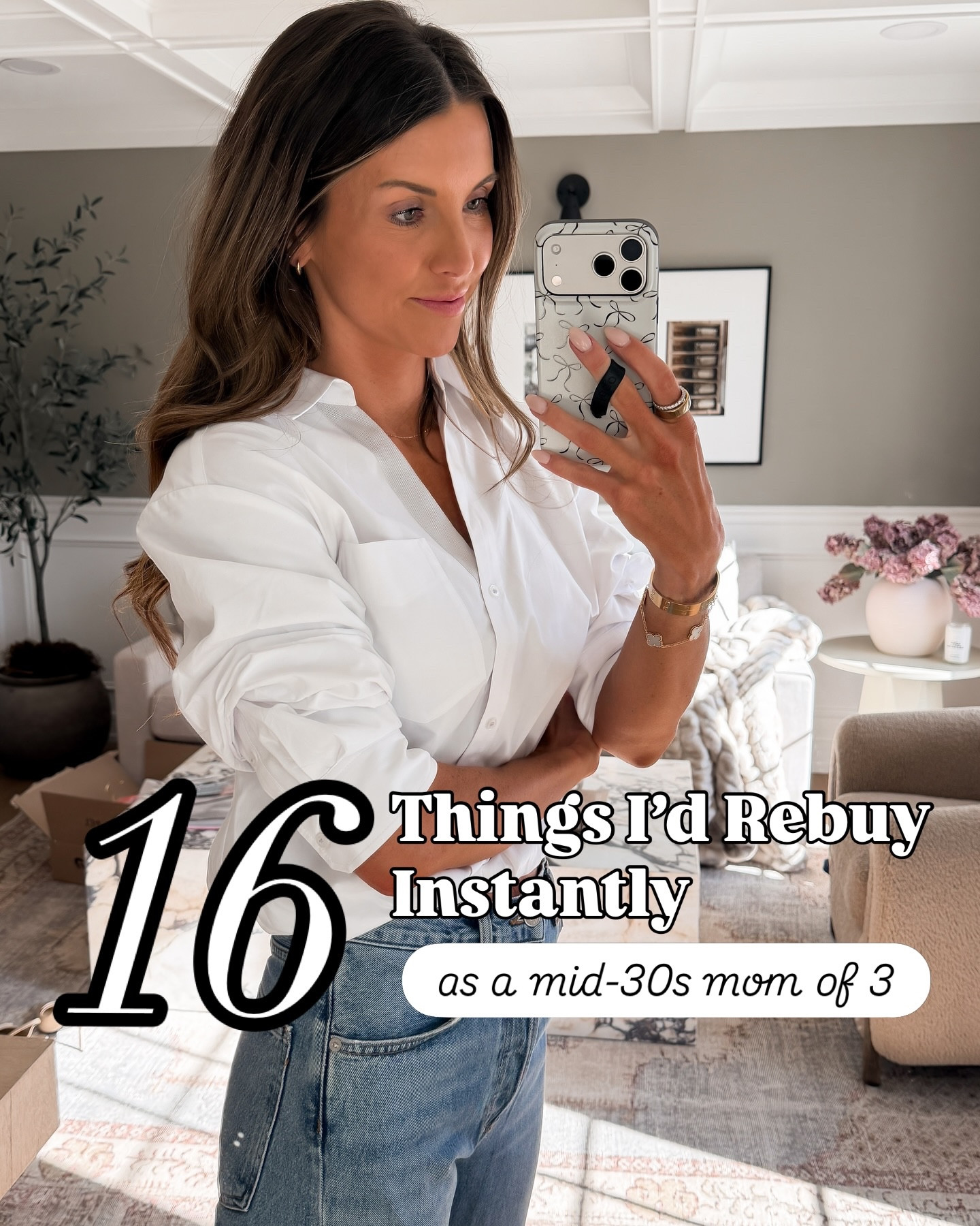 LEAVE ANY C0MMENT F0R THE DETAlLS 🔗🔗 16 finds I’d rebuy (and have!) instantly as a 35-year-old mom of 3 who loves nice things 🤩 
Some tried & true favorites along with new finds perfect for spring and summer! Tell me what you think! 🫶🏼