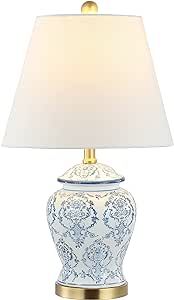 JONATHAN Y JYL3085A Juliana 22.25" Traditional Classic Chinoiserie Ceramic LED Table Lamp French ... | Amazon (US)