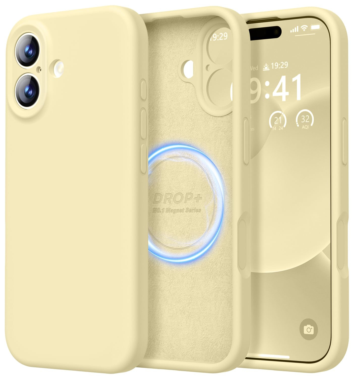 LOVE 3000 Designed for iPhone 17 Case, Premium Silicone [Compatible with Magsafe][Soft Anti-Scrat... | Amazon (US)