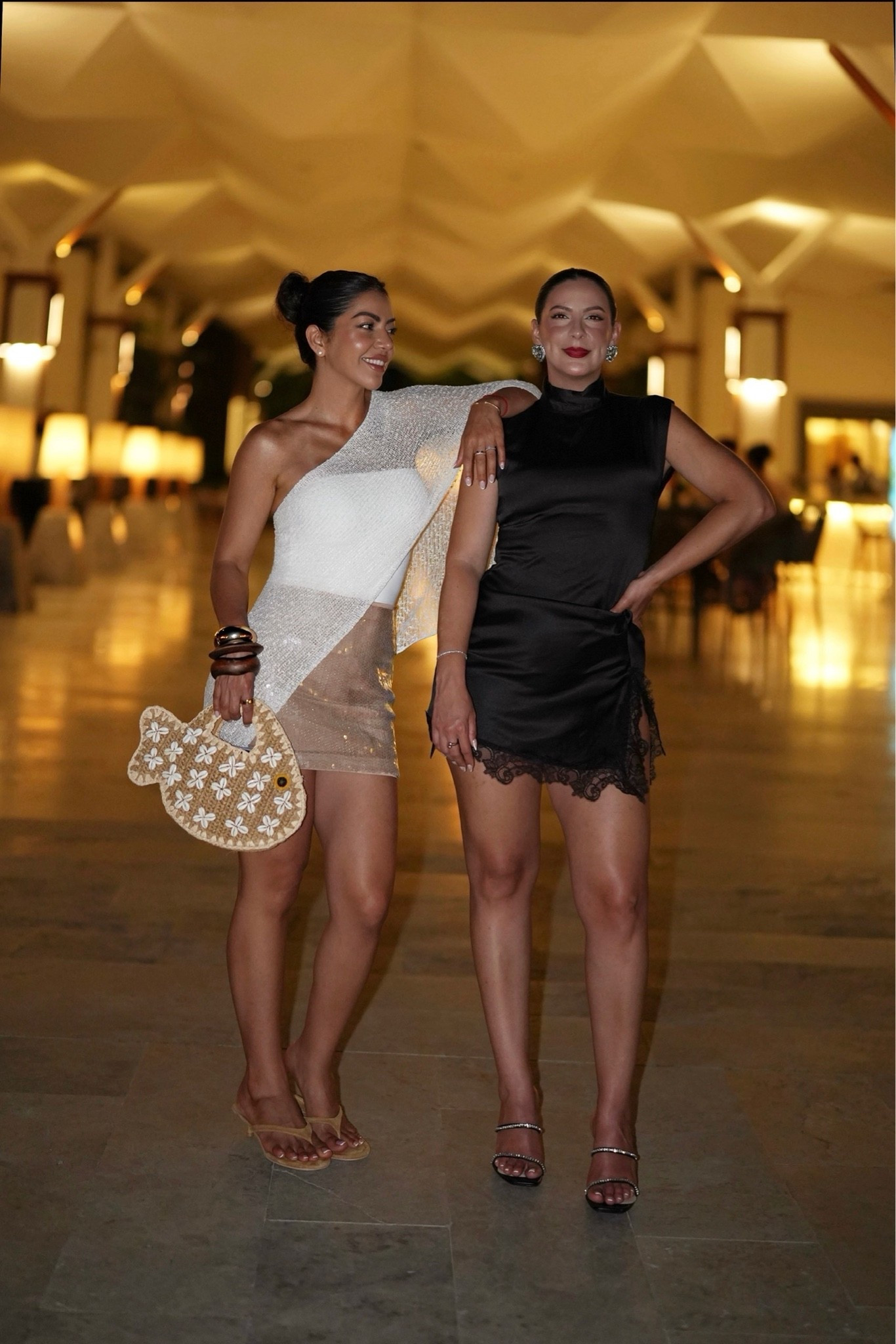 What we wore on our beach vacation! ☀️

For our vacation dinner outfits, I wore a white tube top and sequin mini skirt styled with an Amazon sheer poncho! My friend is in a black satin mini dress from Zara (under $70)! ✨

Sequin skirt, vacation outfits, resortwear, elevated style, summer outfit ideas

#LTKootd #LTKSeasonal #LTKSaleAlert