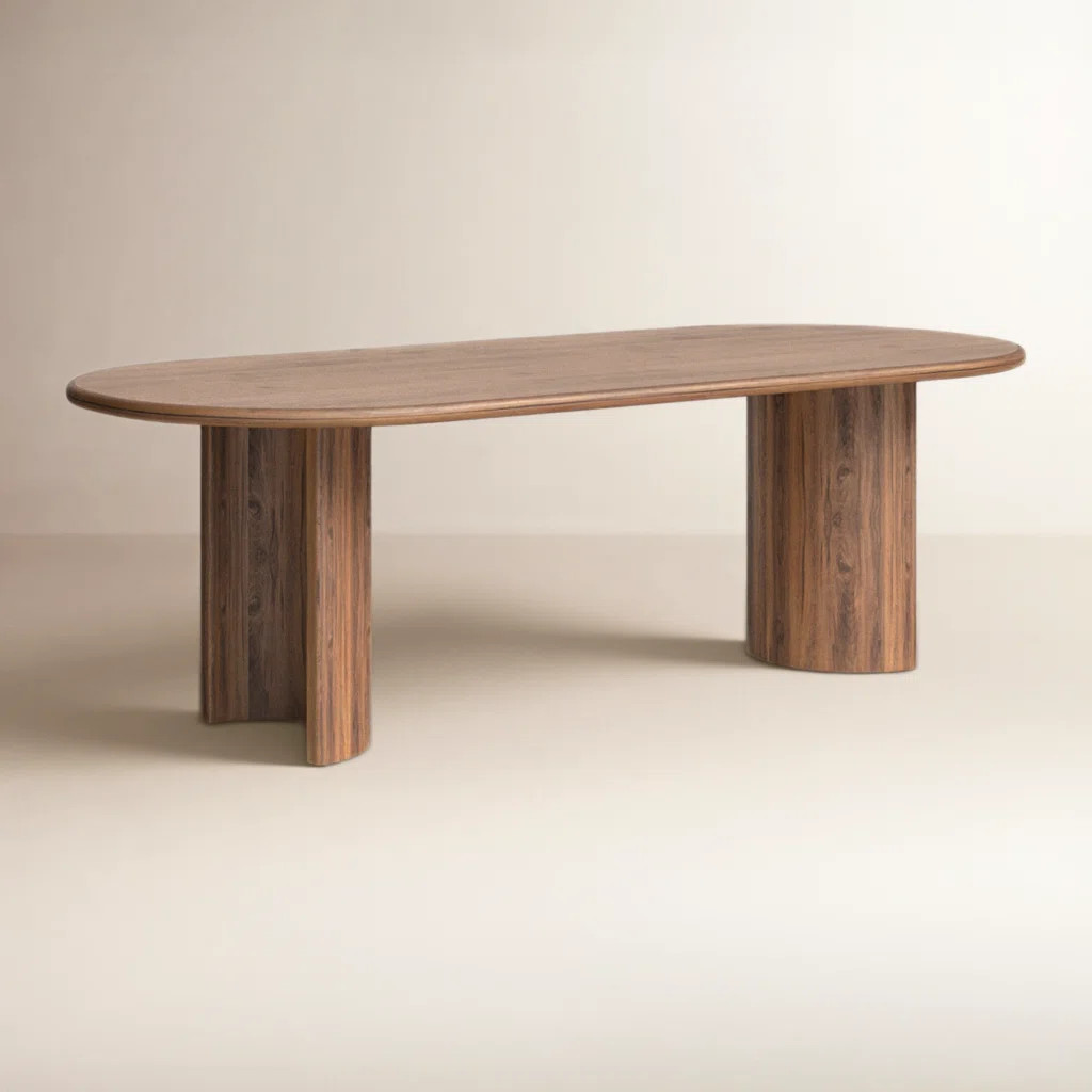 Haiden 94'' Double Pedestal Dining Table | Joss & Main