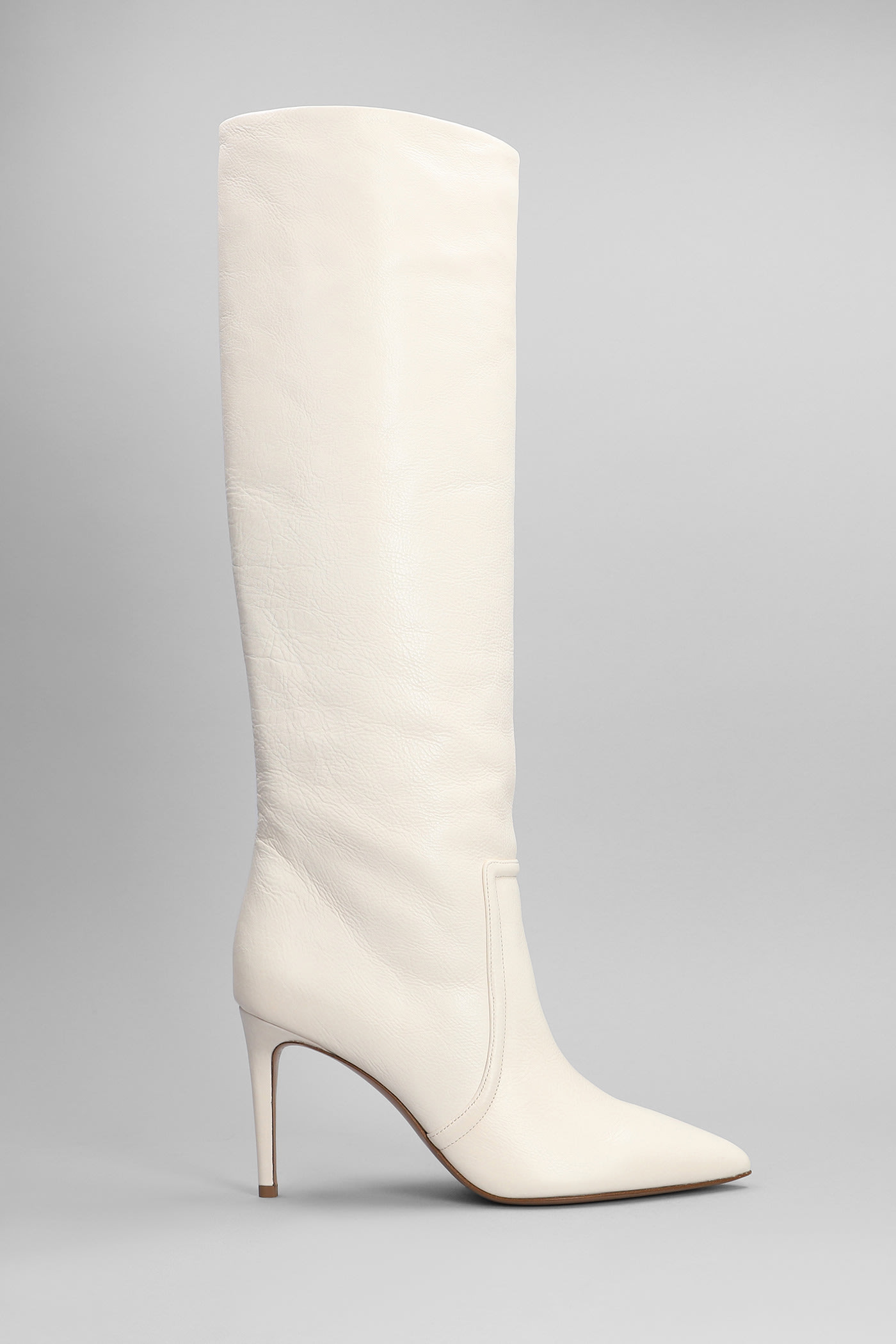 Paris Texas High Heels Boots In White Leather | Italist.com US