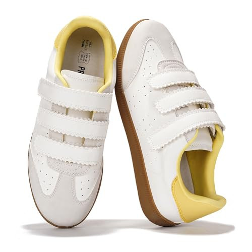 Project Cloud Sneakers for Women – Stylish & Comfortable Women's Fashion Sneakers with Memory Foam Insole – Lightweight Vegan Leather Womens Shoes – Fashion Shoes for Women (Ysabelle,WHITMULT,6) | Amazon (US)