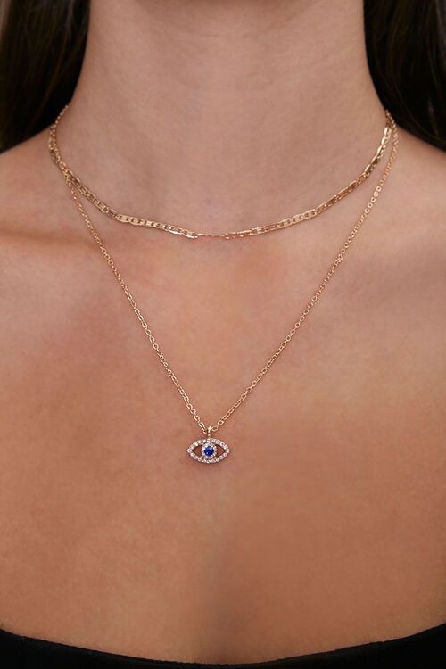 Eye Pendant Layered Necklace | Forever 21 (US)