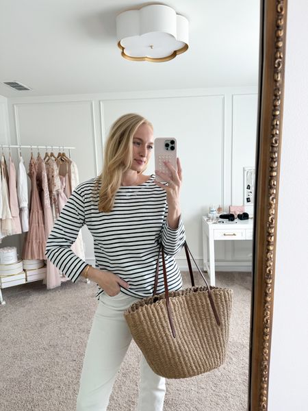 The perfect brunch outfit! Love this too from Walmart. Wearing size small. Daytime outfits // spring outfits // brunch outfits // white jeans// Walmart finds // LTKfashion 

#LTKstyletip #LTKSeasonal #LTKfindsunder50